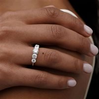 Anello Ama Donna in Oro bianco Diamante Lab Grown 1.63 Ct AMA-AN-1035-16-1-13-WA - AMA-AN-1035-16-1-13-WA
